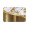 Métal et Parties scintillant Marbre Wave Gold ID80