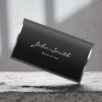 Métal moderne Enseignant de musique Cadre