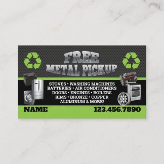 Carte De Visite Metal Pick up Business Cards - English-Spanish