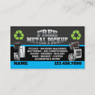 Carte De Visite Metal Pick up Business Cards - English-Spanish
