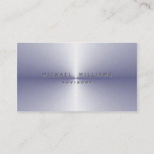 CARTE DE VISITE MÉTAL PROFESSIONNEL ELEMEGANTE MODERNE SIMPLE