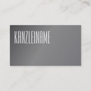 Carte De Visite Métallisé