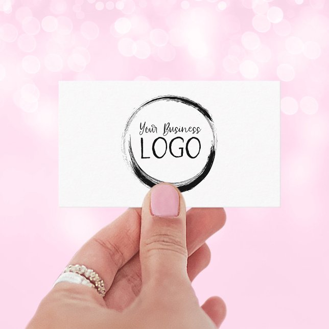 Carte De Visite Mettez mon logo sous tension (Put My Logo On Business Card)