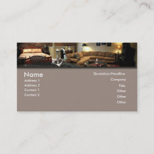 Carte De Visite Meubles/design d'intérieur