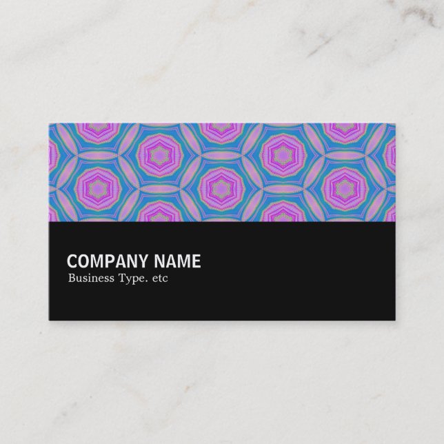 Carte De Visite Mi-chemin 018 - Terrazzo Motif 09 (Devant)
