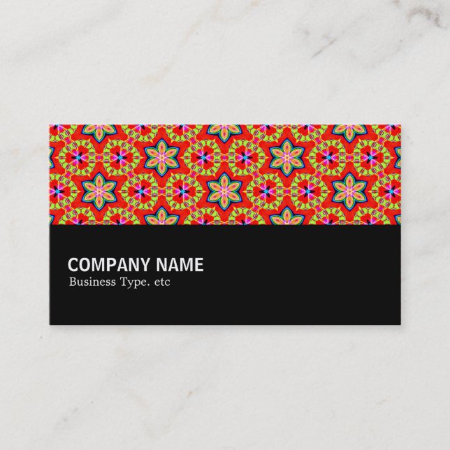 Carte De Visite Mi-chemin 019 - Terrazzo Motif 010 (Devant)