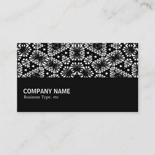 Carte De Visite Mi-chemin 024 - Terrazzo Motif 015 (Devant)