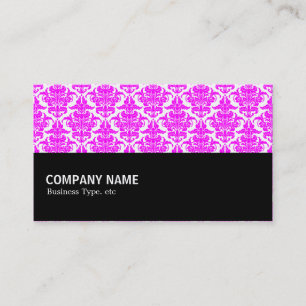 Carte De Visite Mi-chemin 057 - Magenta Damask
