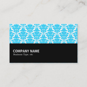 Carte De Visite Mi-chemin 060 - Sky Blue Damask