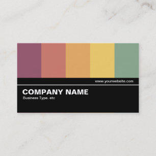 Carte De Visite Mi-chemin V2 05 - Bars couleur