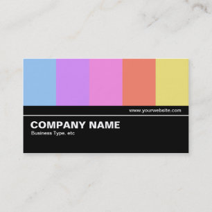 Carte De Visite Mi-chemin V2 06 - Bars couleur