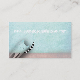 Carte de visite Miau Chat