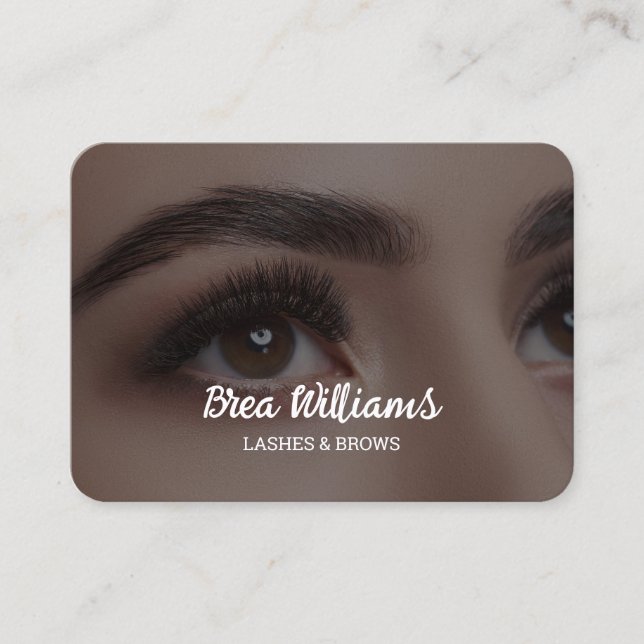 Carte De Visite Microblading Brows (Devant)