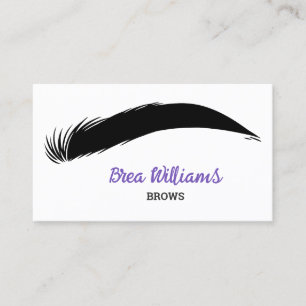 Carte De Visite Microblading Brows