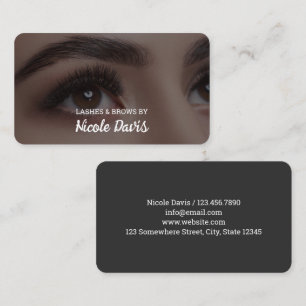 Carte De Visite Microblading Brows
