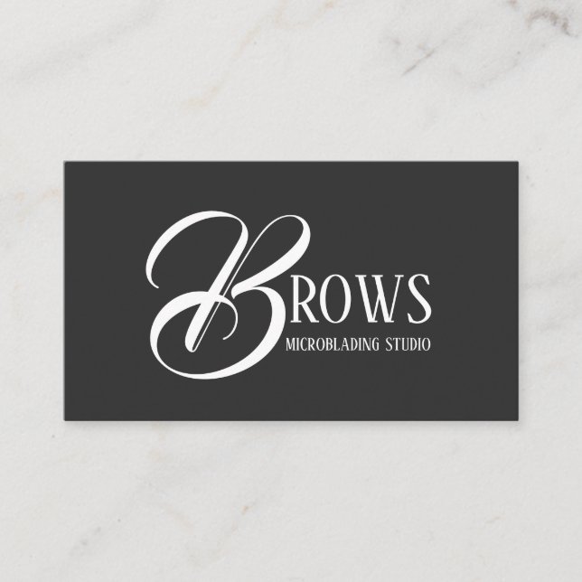 Carte De Visite Microblading et maquillage permanent (Devant)