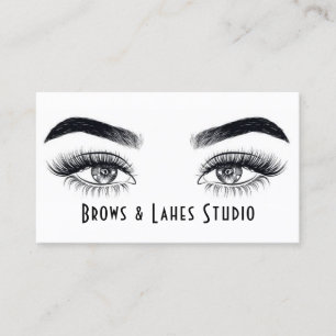 Carte De Visite Microblading Moderne , Sourcils, Maquillage Perma