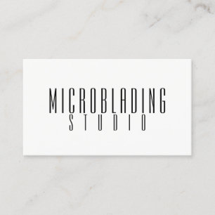 Carte De Visite Microblading Moderne , Sourcils,  Maquillage Perma