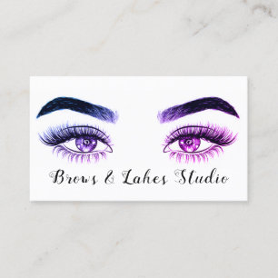 Carte De Visite Microblading Moderne , Sourcils, Maquillage Perma