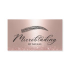 Microblading Rose Gold Parties scintillant Brows S