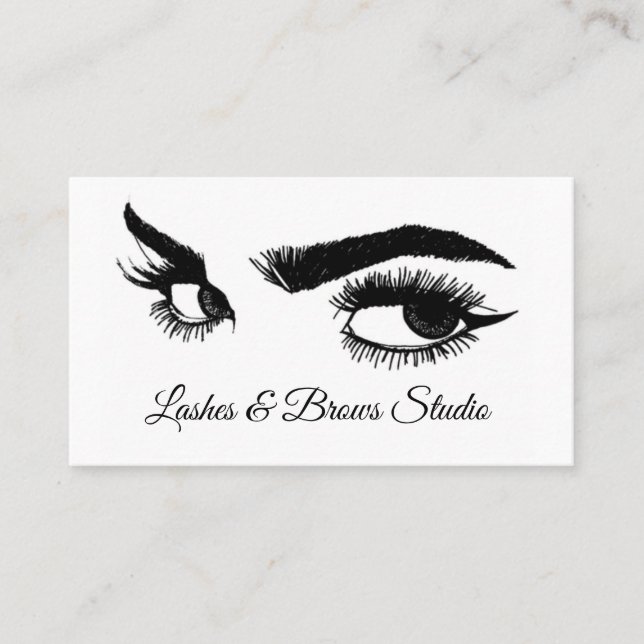 Carte De Visite Microblading , Sourcils, Tatouage, Maquillage Perm (Devant)