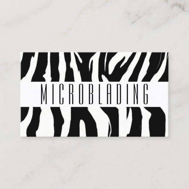 Carte De Visite Microblading , Sourcils, Tatouage, Maquillage Perm (Devant)