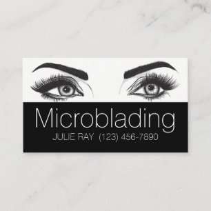 Carte De Visite Microblading , Sourcils, Tatouage, Maquillage Perm