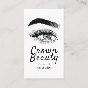 Carte De Visite Microblaing, Eyebrows, Makeup permanent