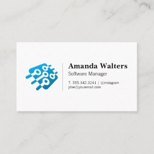 Carte De Visite Micropuce technique   Matériel logiciel   Ingénieu