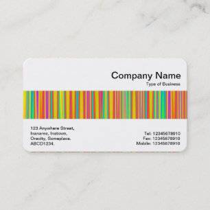 Carte De Visite Middle Band - Abstrait 120716(010)