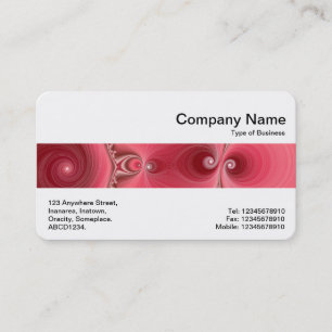 Carte De Visite Middle Band - Fractal 03
