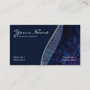 Carte de visite Midnight Bluez