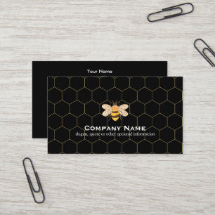 Carte De Visite Miel d'abeille