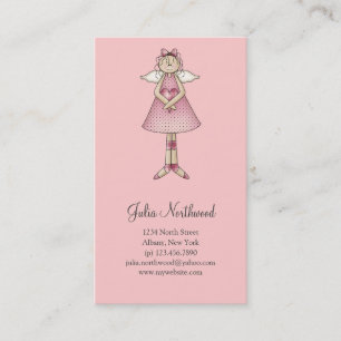 Carte De Visite Mignon comme insecte · Ange