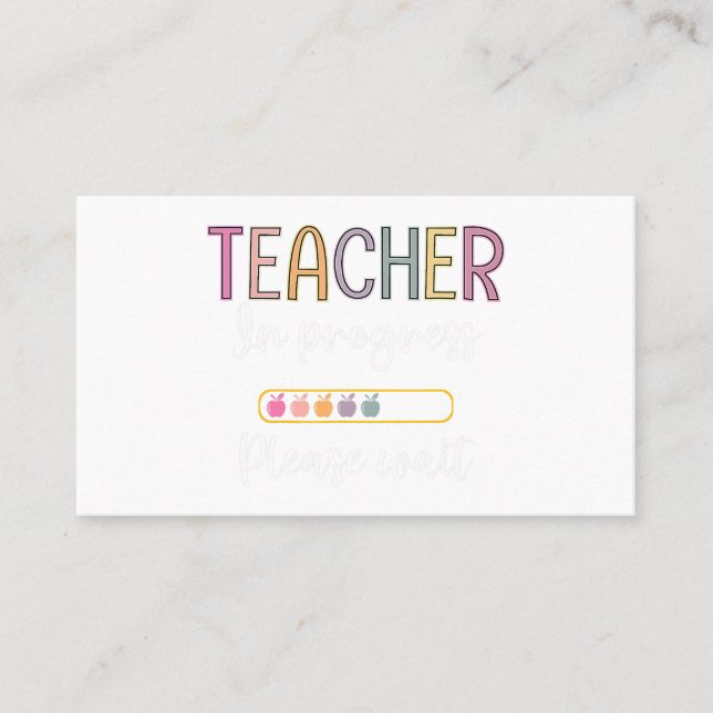 Carte De Visite Mignonne Aider Les Petites Mains À Travailler Pédi (Devant)