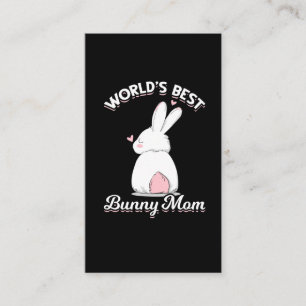 Carte De Visite Mignonne Lapin Mama