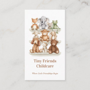 Carte de visite mignonne pour garderie ou babysitt