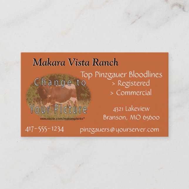 Carte De Visite MikeCard 2 - customisez les deux côtés (Devant)