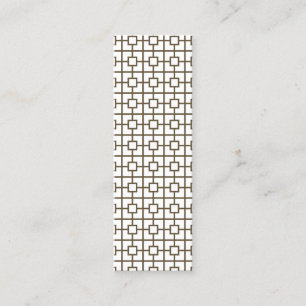 Carte de visite mince FASCINANT de HOLLYWOOD