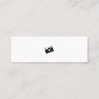 CARTE DE VISITE MINI ミニマムでシンプルな名刺 ビジネスカード カメラ