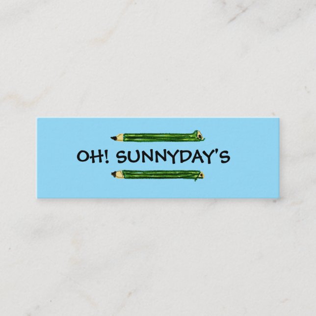 CARTE DE VISITE MINI 名刺 (Devant)