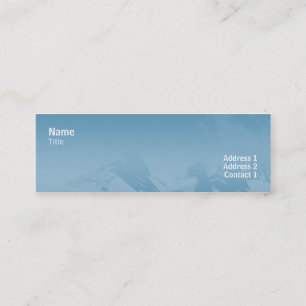 Carte De Visite Mini 80s chics - Maigre