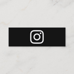 Carte De Visite Mini abonné à instagram