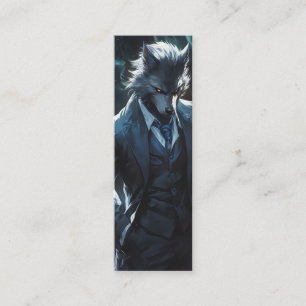 Carte De Visite Mini Anime Werewolf Gentleman