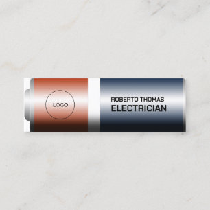 Carte De Visite Mini Appareils de batterie Faux