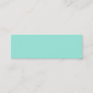 Carte De Visite Mini Aquafresh clair Aquafresh bleu vert couleur de mod