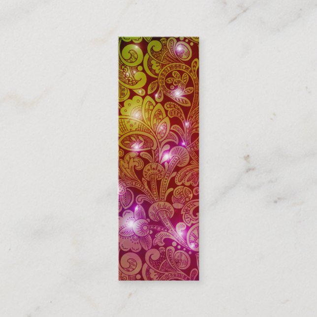 Carte De Visite Mini Arabesque victorien, ALAMEDA (Devant)