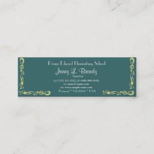 Carte De Visite Mini Arbre aux amandes en fleurs par Vincent van Gogh.