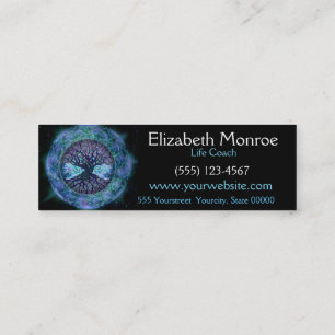 Carte De Visite Mini Arbre de la vie par Amelia Carrie