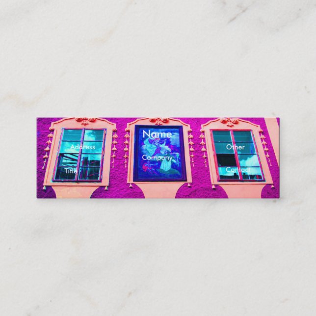 Carte De Visite Mini Architecte Windows II (Devant)